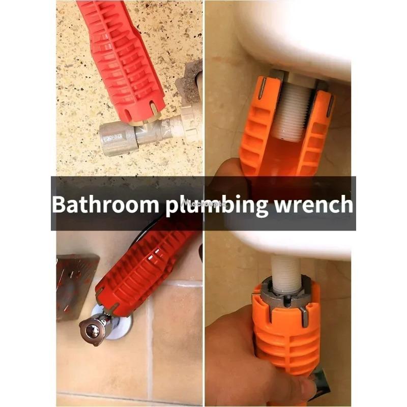 Multifunctional sink special wrench, faucet repair tool sleeve plate hand