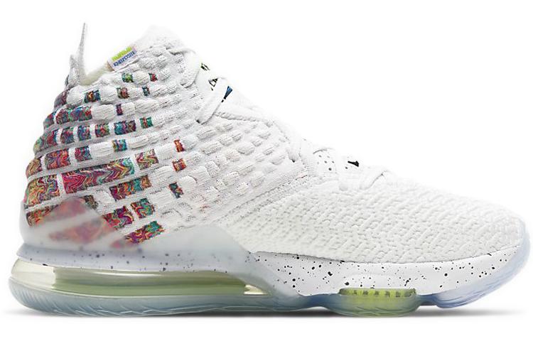 Nike LeBron 17 EP Bílá Černá BQ3178-100