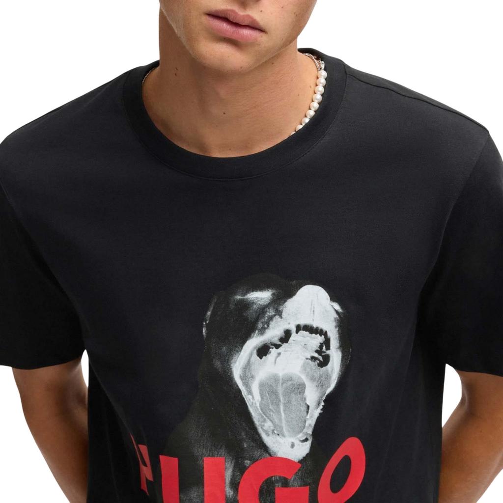 Hugo Mens Dayaking Dog T-Shirt