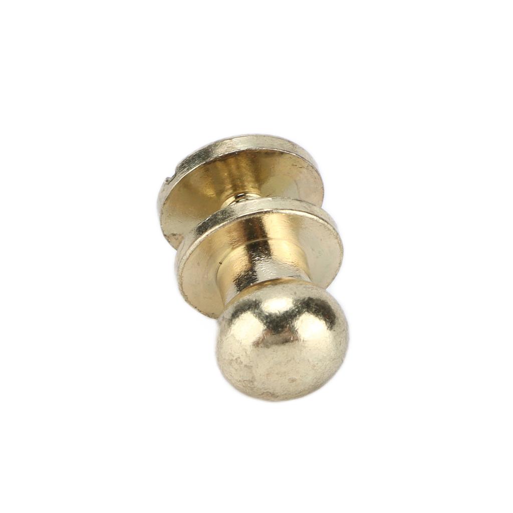 20set Brass Rivets Abrasion Resistance Imitation Gold Luggage Hardware Accessories for Craft Enthusiasts