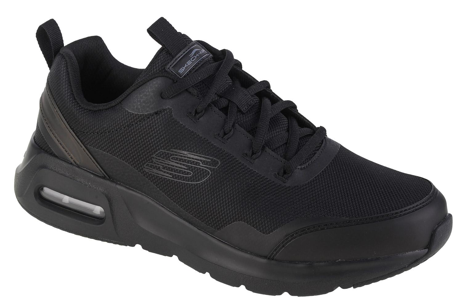 Skechers Skech-Air Court - Province, Baskets noires pour hommes 41 noir