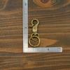 [NM.element] [NM Element] Key Chain Set of 2 Carabiner Antique Gold
