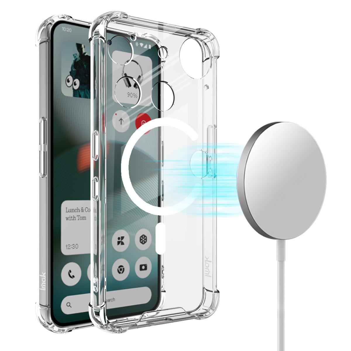 

Для телефона Nothing Phone 3 5G Чехол для телефона IMAK Ударопрочный Мягкий Космический Магнитный Чехол Nothing Phone 3 5G