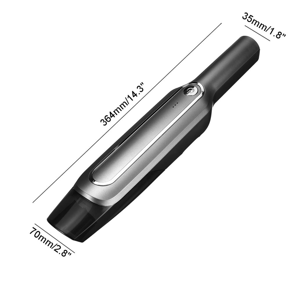 120W  Car Vacuum Cleaner Portable 8000PA Corded Handheld Low Noise Wet & Dry