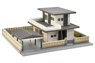 Tomytec Building Collection Kenkore Modern House D2 Diorama Supplies 334958 014-2