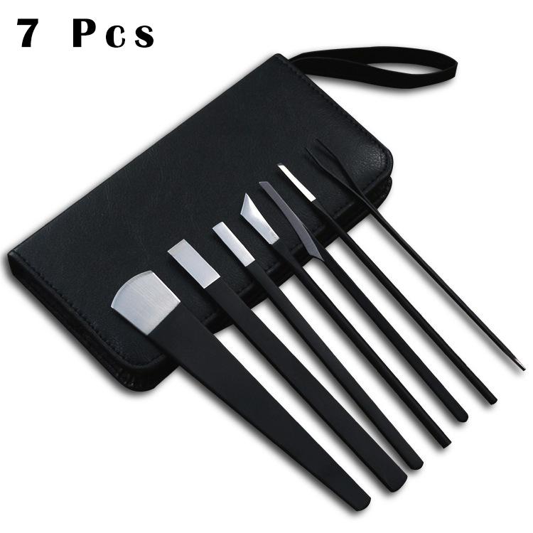 9Pcs/Set Stainless Steel Toe Pedicure Knife Nail Clipper Feet Scraper Tools Set Dead Skin Removers Nail Remove Cuticle Tools