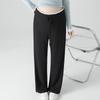 Maternity Wide-Leg Knit Pants - Spring Style, Thin & Drapey