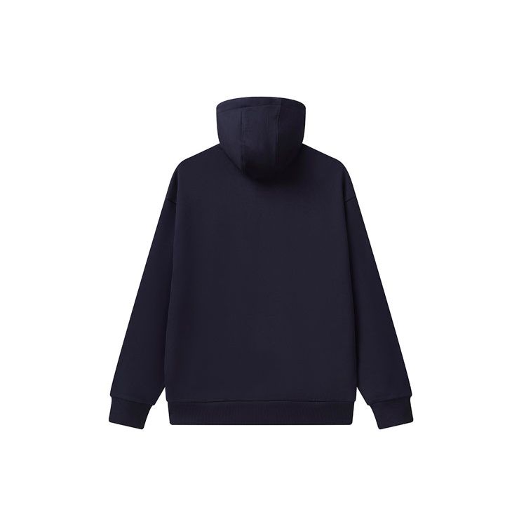 FILA Bear Embroidery Cartoon Print Sports Hoodie Men Hoodies Legendary-Blue F11M118259FNV