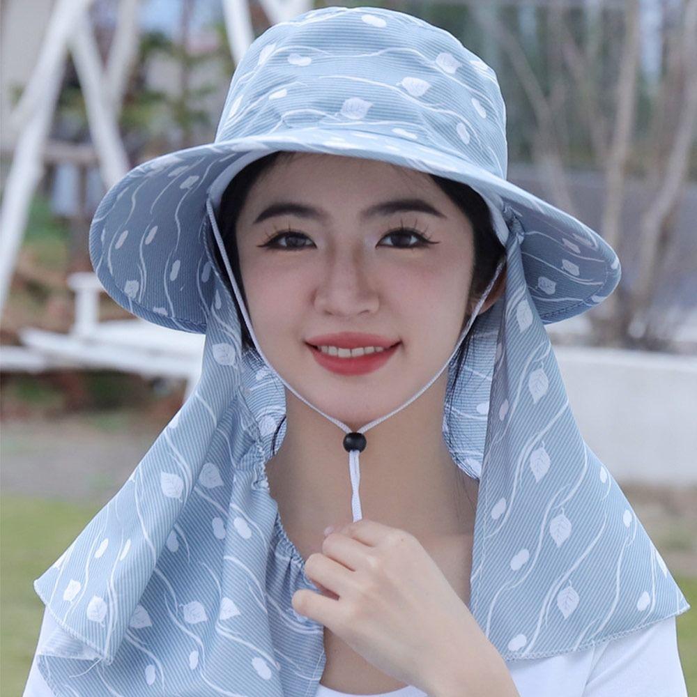 Women Outdoor Summer Sun Hat UV Protection Hats Visor Caps Protective Cover