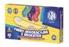 Astra Decorative Paints with Glitter 6 Colors X 10ml