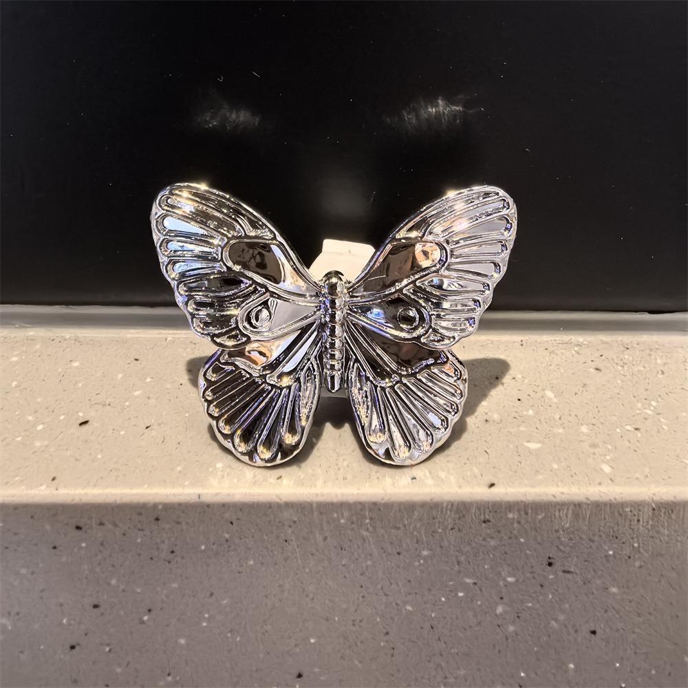 1PCS Bling Rhinestone Butterfly Heart Shoe Charms Detachable Shoe Clips Ornament For Sneakers Canvas Shoes DIY Decor Accessories