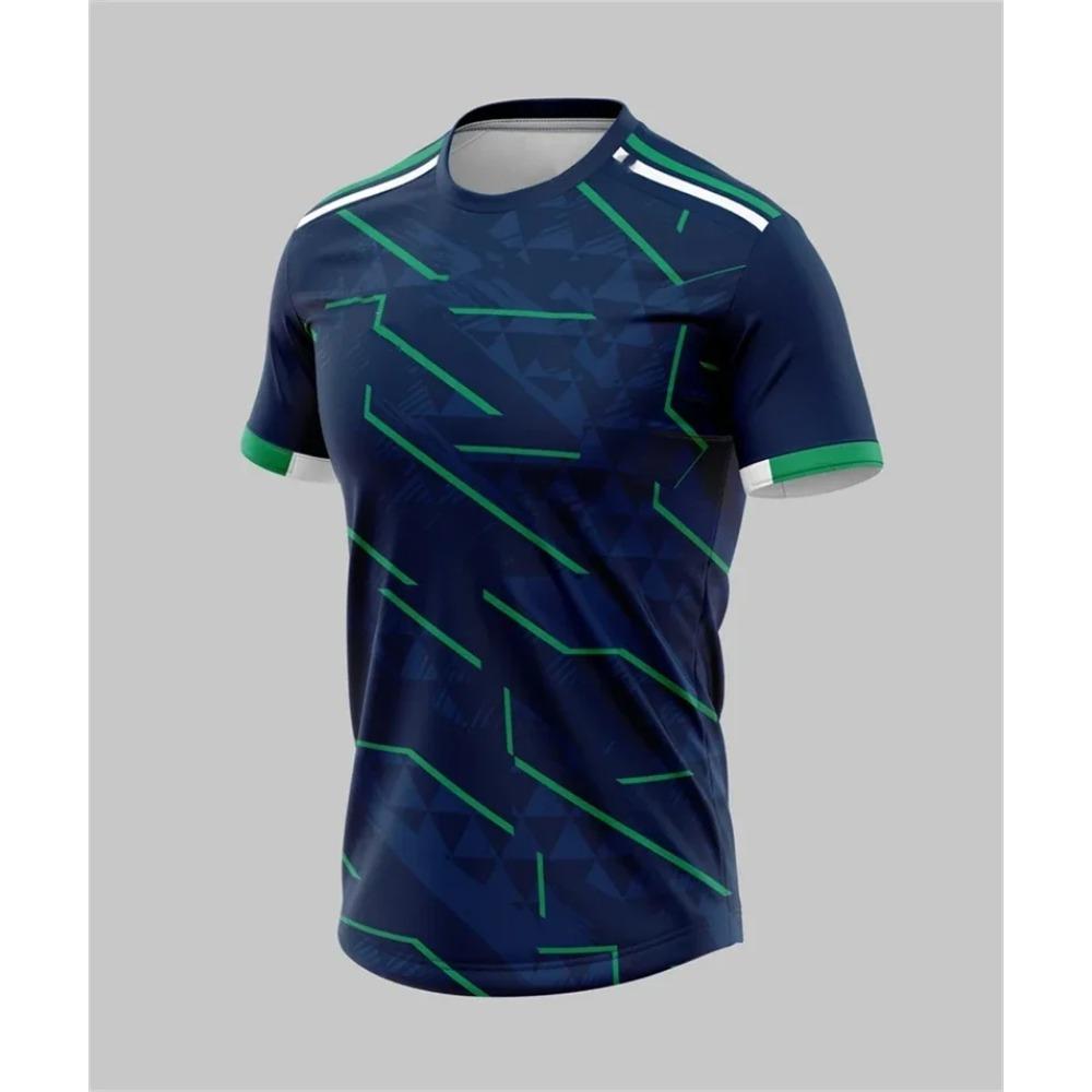 Simple sports T-shirts for men, summer outdoor, short sleeves, 3D printed, casual, oversized, breathable, gym T-shirts