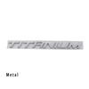 3D TITANIUM for US American SUV Off ORoad car trunk Nameplate Decal Emblem Badge Sticker