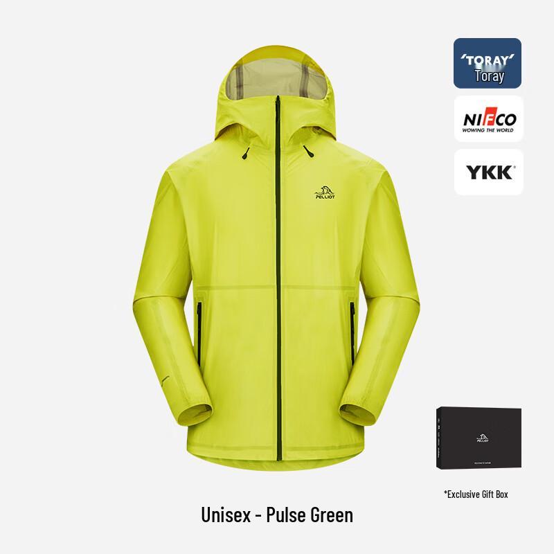 Pelliot 105101076 Unisex Lightweight Hardshell Hiking Jacket XS