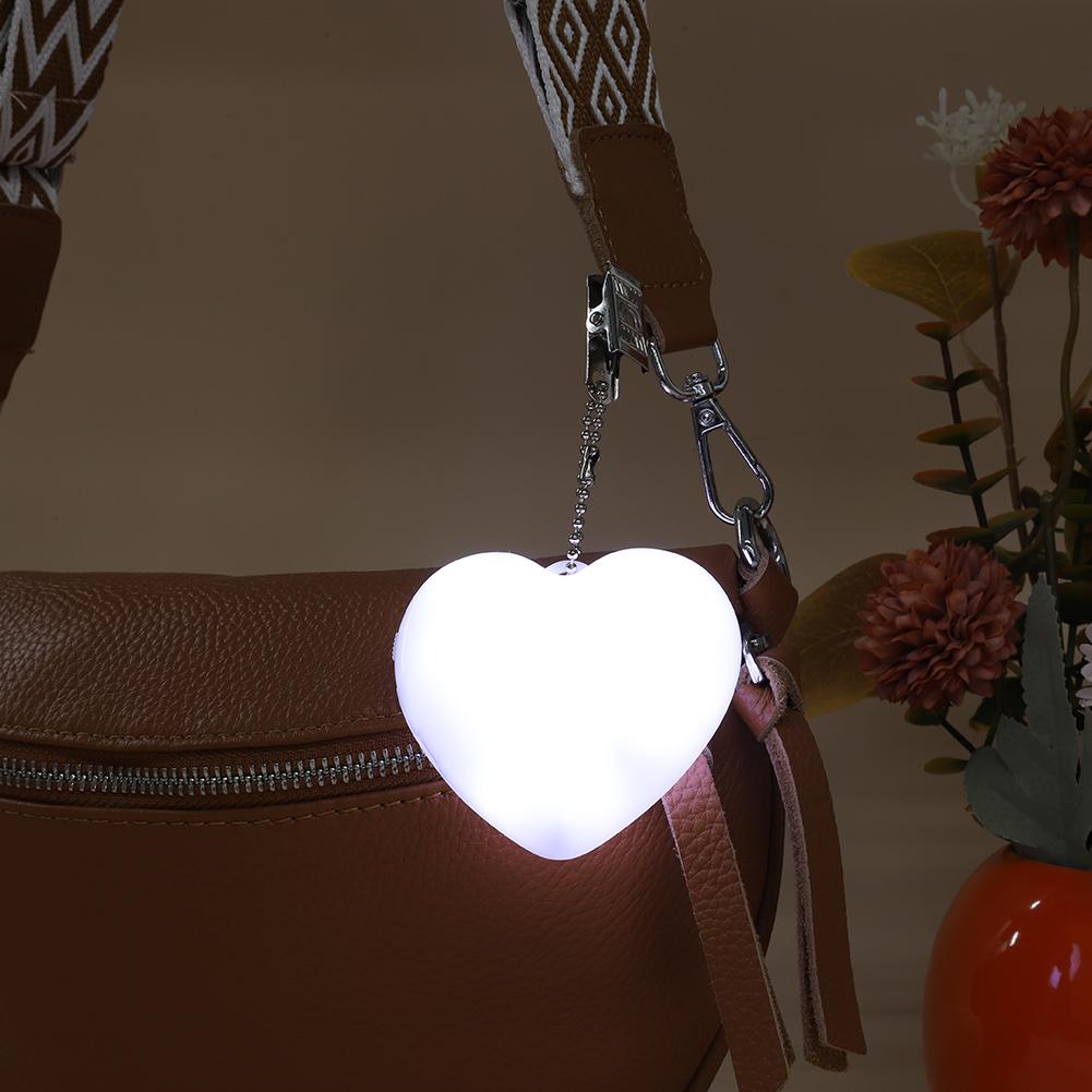 1/ 2Pcs Touch Sensor Light Multi-Purpose Cute Purse Sensor Lamp Reusable Bag Keychain Pendant Light Rechargeable NightLight Gift