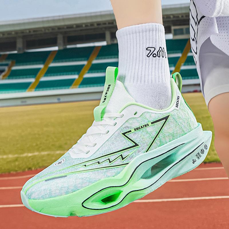Laufschuhe Karbonplatte Spezialität Marathon Herren Sport Outdoor Atmungsaktiv Leicht Bequem Damen Sportlich Rutschfest Freizeit Sneaker