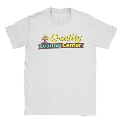 Quality Learing Center T Shirt for Men Cotton Funny TShirts Crewneck  Tees Short Sleeve Clothing Big Size