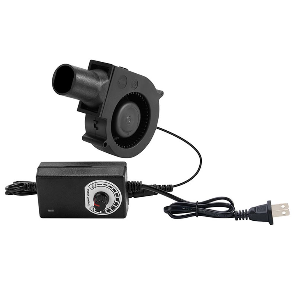 12V 9733 Air Blower Fan Centrifugal Fan With Speed Controller For Exhaust &Cooling Applications In 3D Printer BBQ Grills
