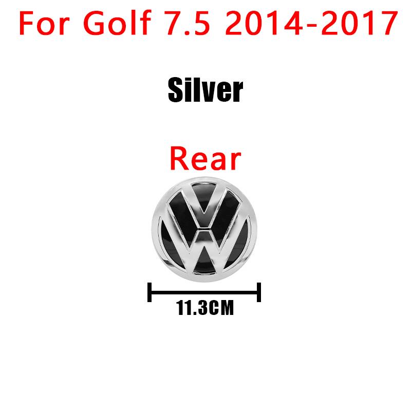 1Pcs VW 3D Car Cover Front Grille Badge Rear Trunk Emblem Decals Accessories For Volkswagen Golf 7 7.5 MK7 MK7.5 GTI R Rline GTD