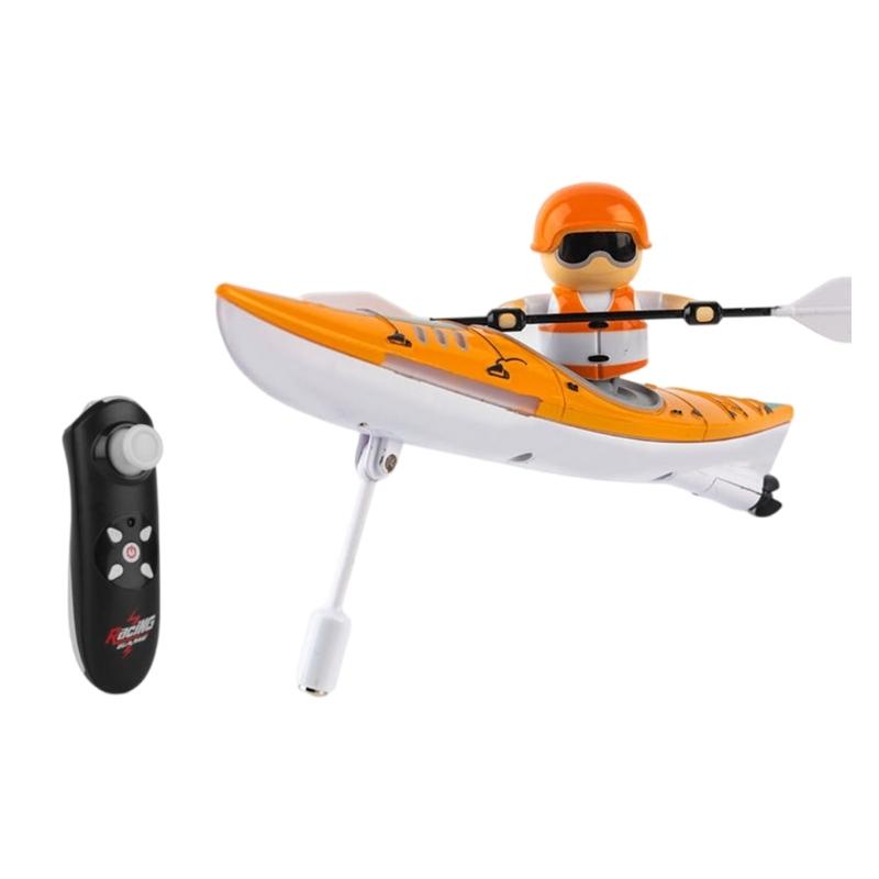 

Fast Speedboats Electric Speed Yachts Kids Kayak Toy 2.4Gz Race Boat Collectable Toy Child Adult Birthday Gift жёлтый