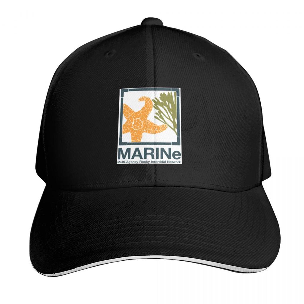 Primary MARINe Logo Square Baseball Cap GentleUnisex Hat Luxury Women Cap Winter Hat Rugby Womens Beach Visor Unisexs