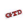 New Car 3D Metal GTD Badge Body Front Grill Trunk Emblem Sticker For Volkswagen VW Golf 3 4 5 6 7 7.5 MK4 MK5 MK6 MK7 GTD C