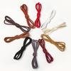Waterproof Waxed Cotton Shoelaces for Leather, Oxford, Derby Shoes & High-top Boots