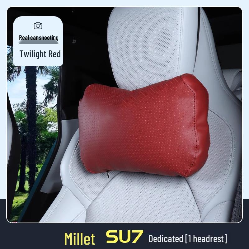 Xiaomi SU7 Headrest and Lumbar Support Pillow for Sports Seats