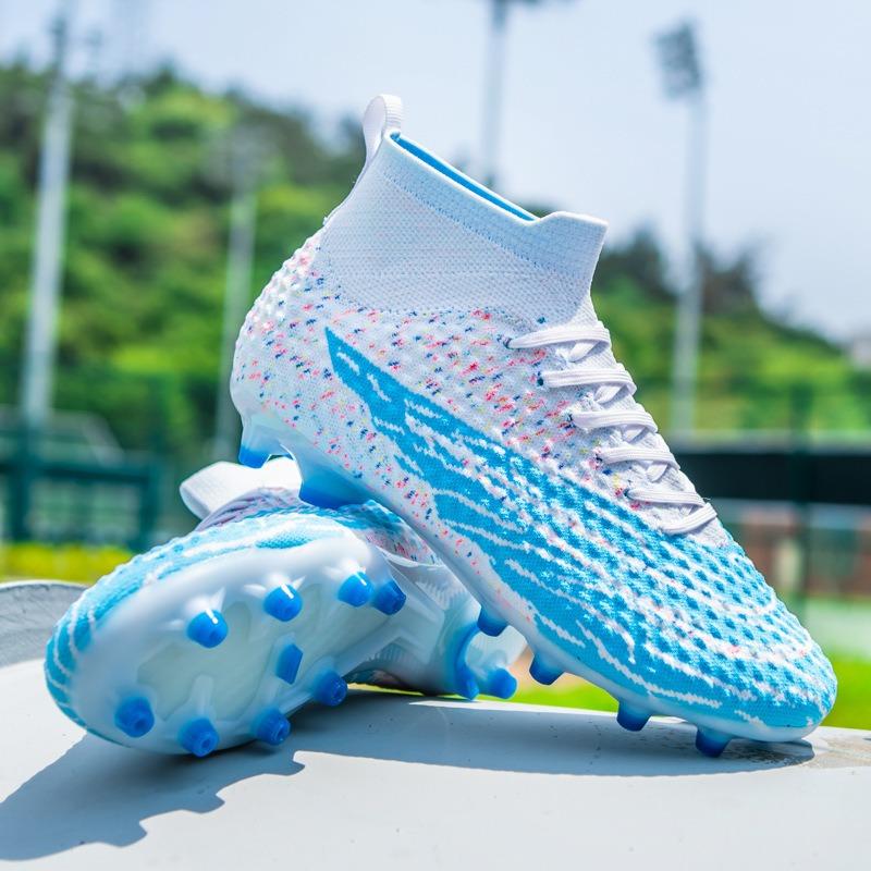 New youth football shoes men's long nails adult broken nails women's grass training sports shoes