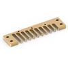 Aluminum Alloy Comb Harmonica Part for Hohner Marine Band Crossover   Deluxe (Gold)