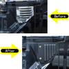 Matte Black Side Air Vent Fender Grille Moulding Trim For Hummer H2 2003-2009