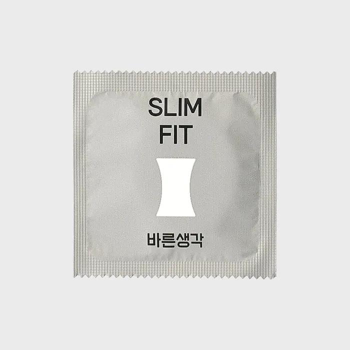[1+1] Slim Fit (12P+12P) - Slim Condom with a Narrow Width for a Tight Fit