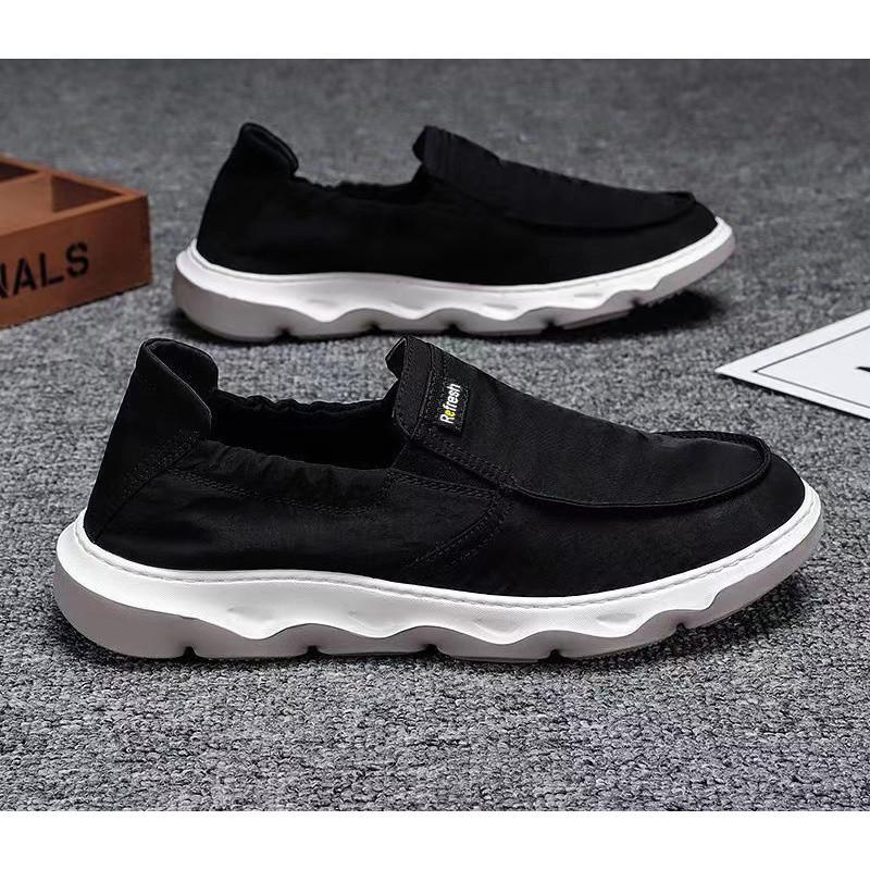 

2025 летние новые старые пекинские тканевые туфли с мягкой подошвой для вождения с одной педалью дышащая повседневная обувь дышащая рабочая страховая обувь 39 чёрный