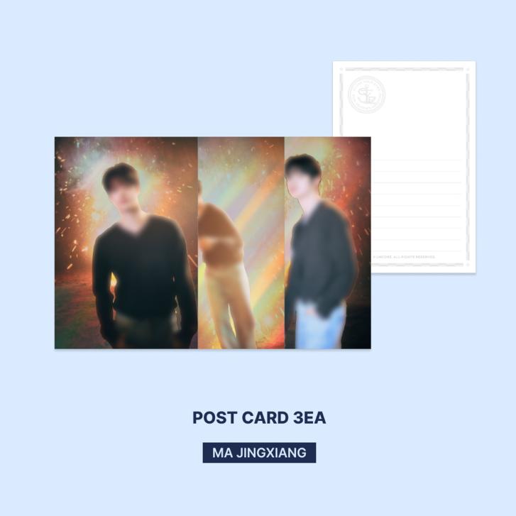 Vorbestellung CLOSE YOUR EYES 2026 Season's Greetings MD Hologramm Postkartenset