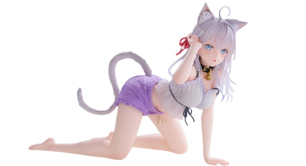 Desktop Cute the girl next door who sometimes whispers in Arya Ear Loungewear Figure Arya, Russian. ~Cat ver.~