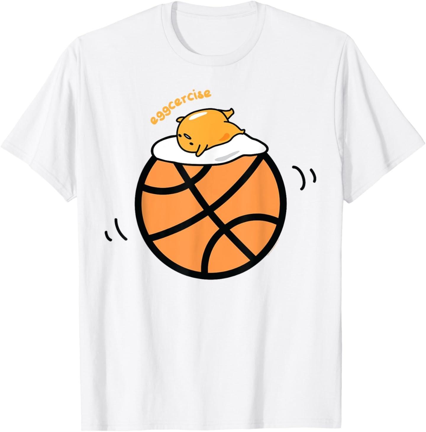 Футболка Gudetama Exercise eggcercise Баскетбольная Фитнес 2XL