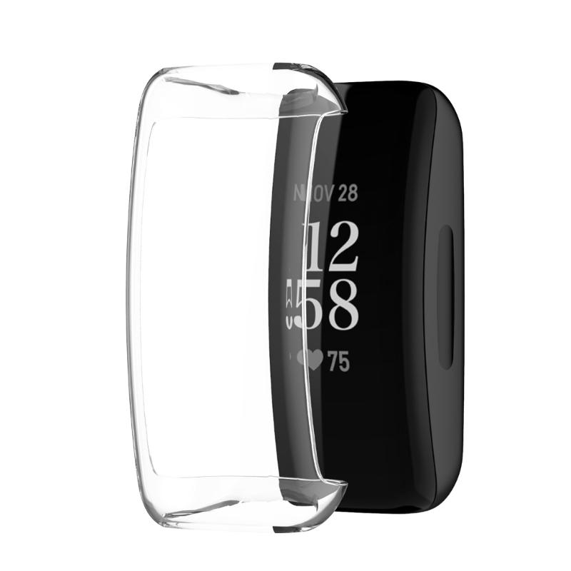 Case for Inspire 2/3 TPU Thin Plated Case Shock-Proof Cover All-Around Protective Bumper Shell Smartwatch