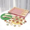 Wooden Simulation Children's Educational Hands-on Pizza Toys