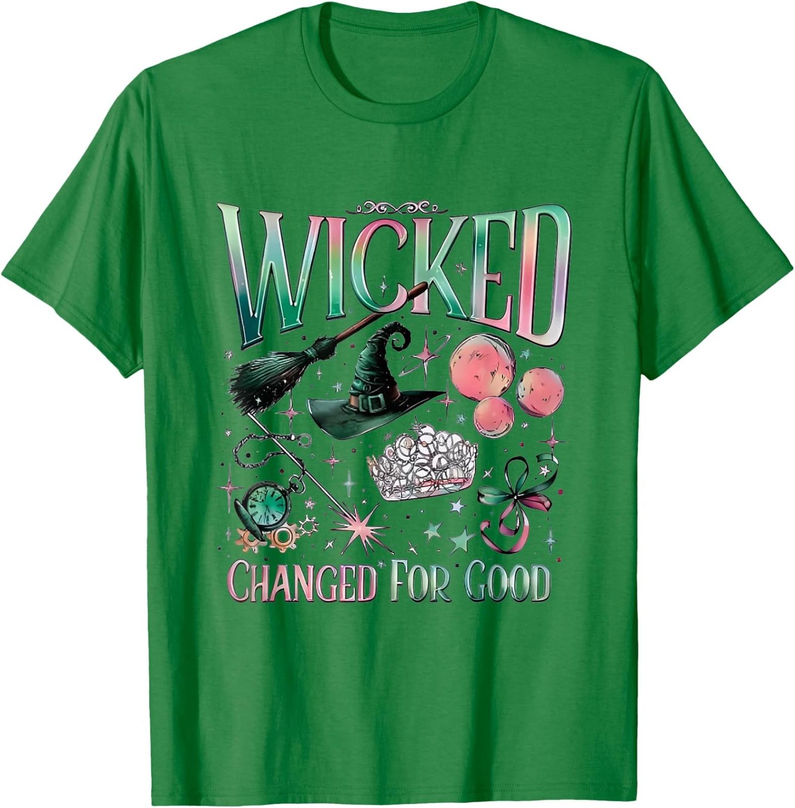 Wicked Changed for Good Broadway Tribute Unisex T-Shirt S разноцветный