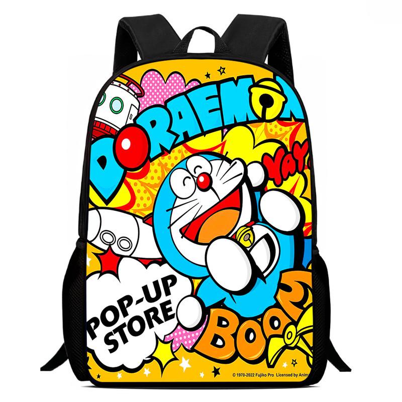 Doraemon Backpack High Definition Printing Large Capacity Multifunctional Backpack