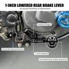 NICECNC For Suzuki DR650 DR 650 Multifunctional Rear Brake Pedal For Suzuki DR650 DR 650 1996-2025 2024 2023 2022 2021 2020 2019
