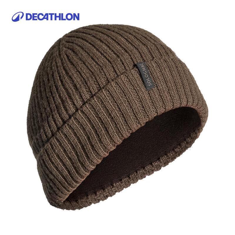 Decathlon Warm Pure Wool Knitted Beanie One Size