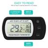 Fridge Thermometer with Hook Anti-Humidity Refrigerator Freezer Electric LCD Display Digital Thermometer Temperature Monitor