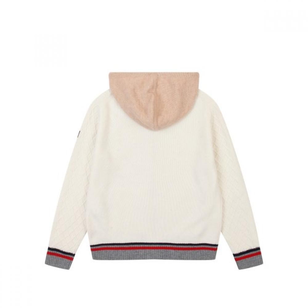 Onoff Men S caShmere Windproof Hoodie caSual Cardigan Of2802gb White 48
