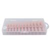 240pcs Nail Tip Glossy Solid Color Long Fake Nails Full Cover False Nail Artificial Nails for Home DIY