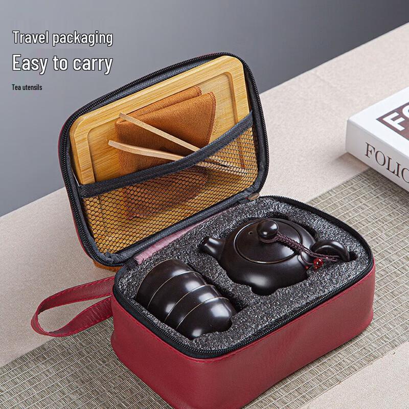 Portable Ceramic Gongfu Tea Set
