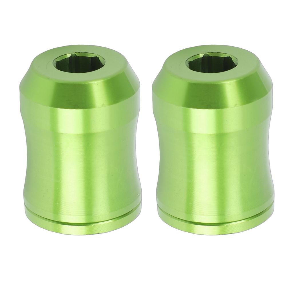 2 Pezzi Anelli Magnetici Portavite con Attacco Esagonale da 6,35mm Magnetizzatore per Punte da Avvitatore Lega di Alluminio ad Alta Durezza Verde