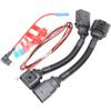 Automotive Headlight Conversion Adapter Harness For Volkswagen Transporter T5 To T5.1 Automotive Lighting Accessories