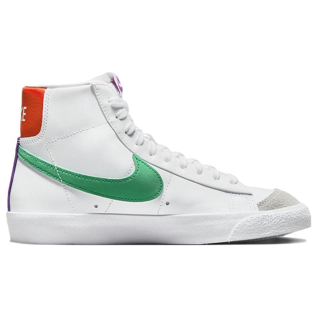 Nike Blazer Mid '77 Vintage Bianco Verde Viola Arancione Scarpe Casual Unisex CZ1055-123