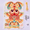 Cute Chinese Fish Lantern Waterproof Celebration Lantern Handheld Goldfish Lantern  New Year